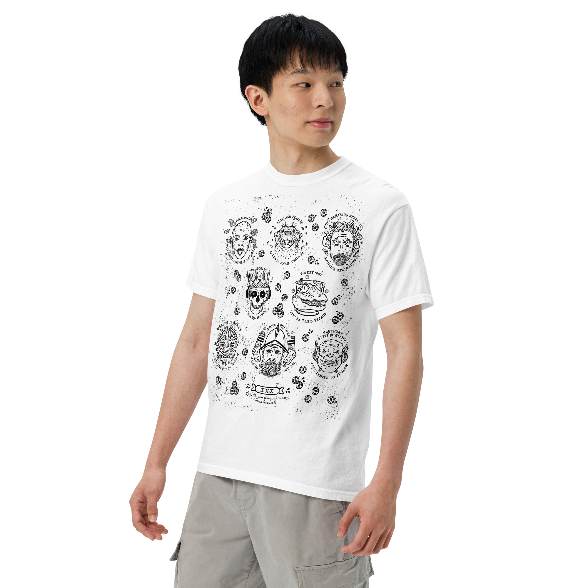 dungeon crawler carl penis parade shirt product mockup