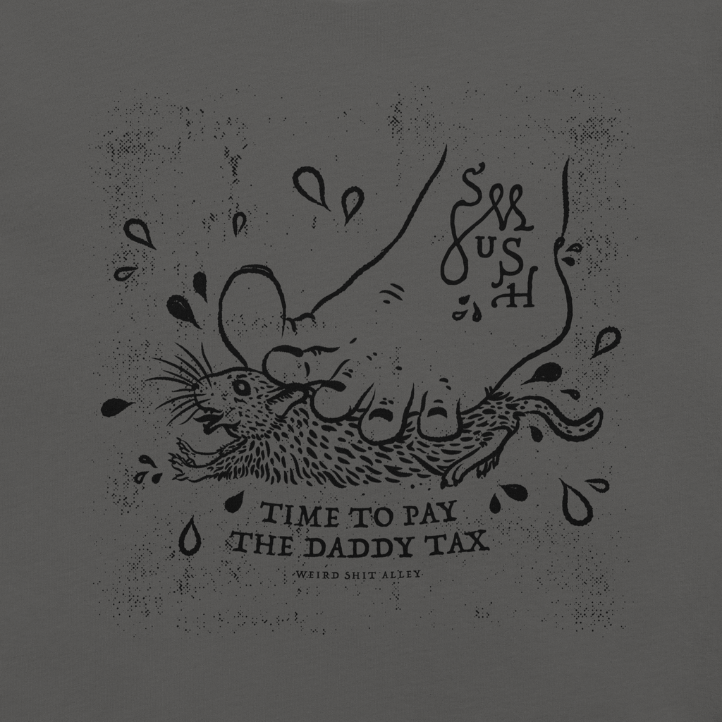 daddy tax shirt detailed product mockup image