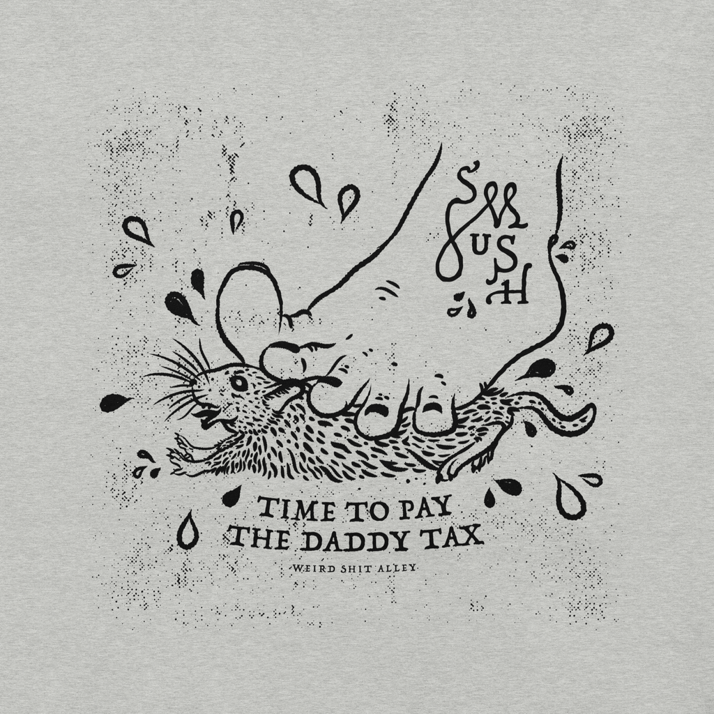 daddy tax shirt detailed product mockup image