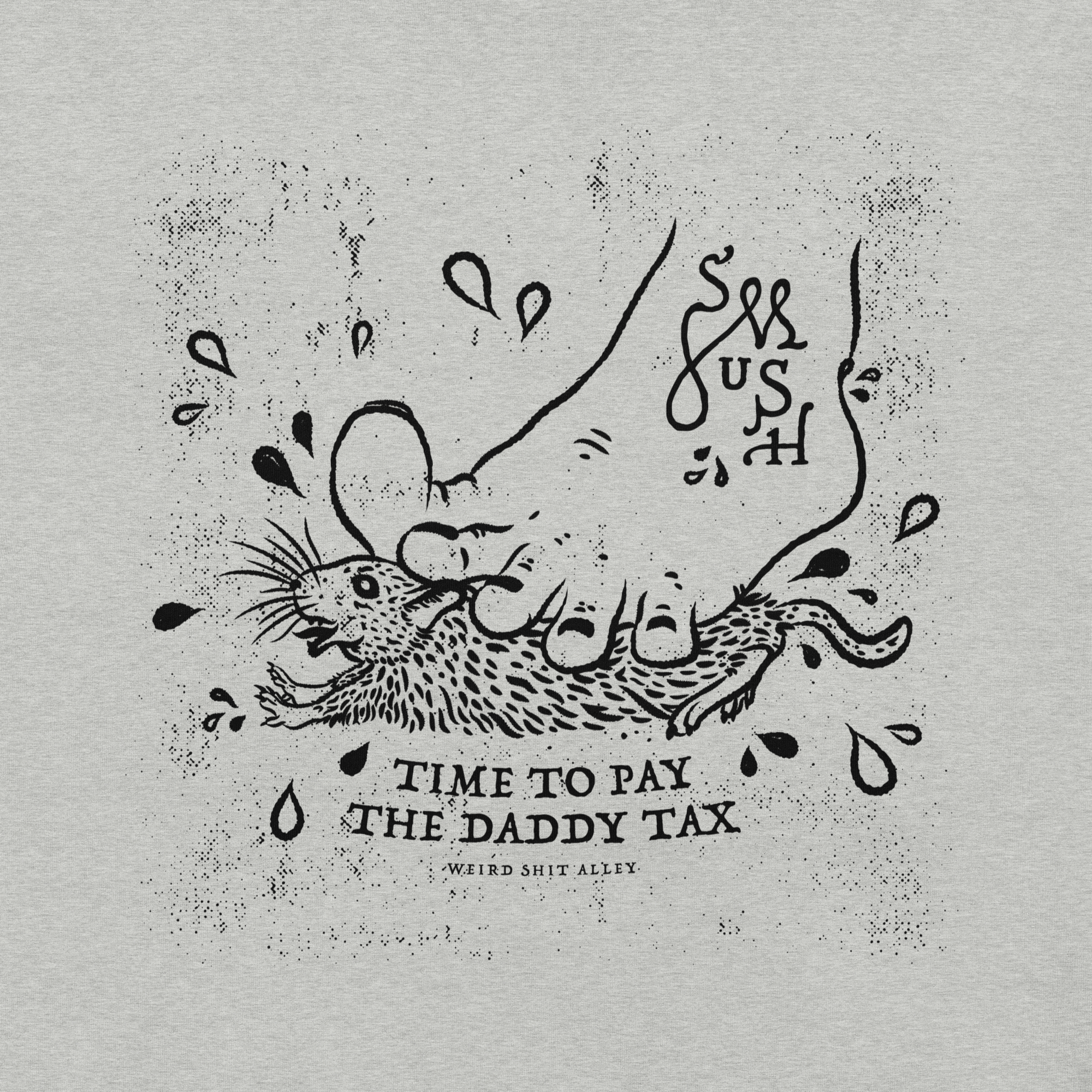 daddy tax shirt detailed product mockup image