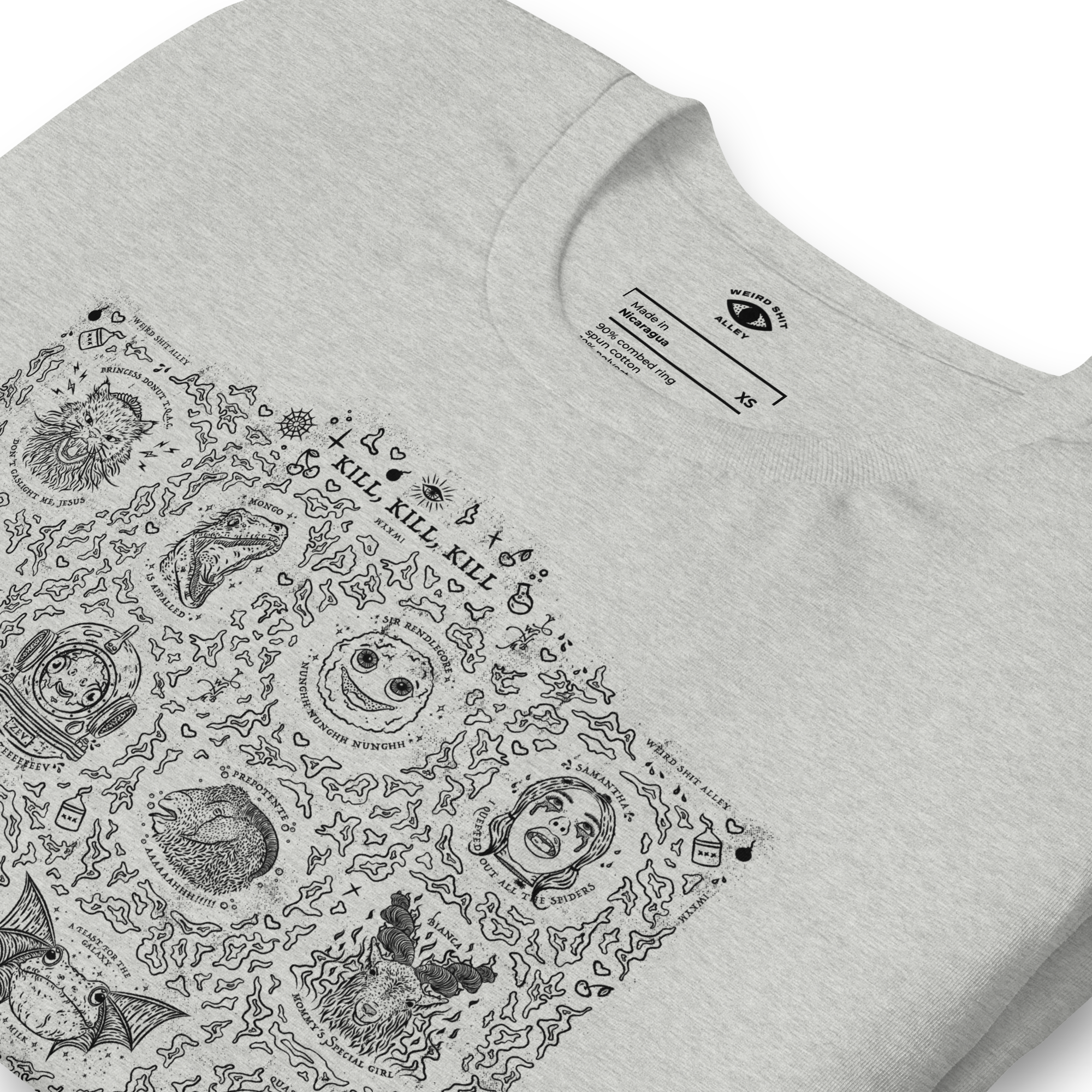 kill kill kill shirt detailed product image
