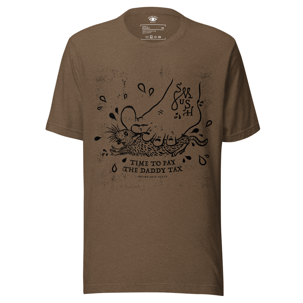 daddy tax shirt product mockup
