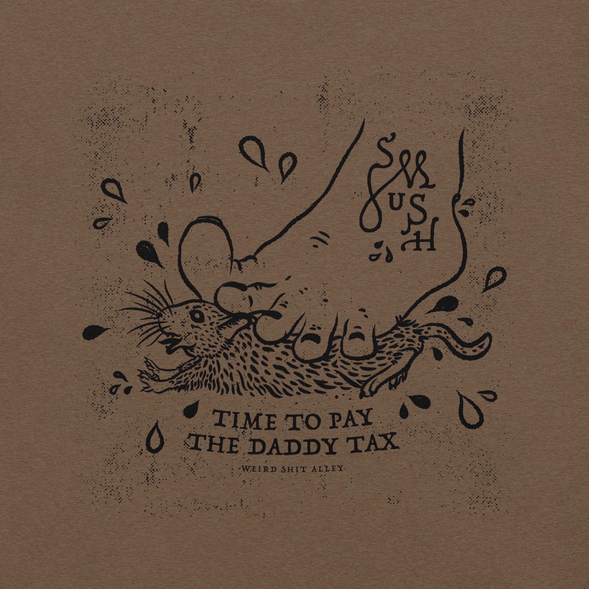 daddy tax shirt detailed product mockup image