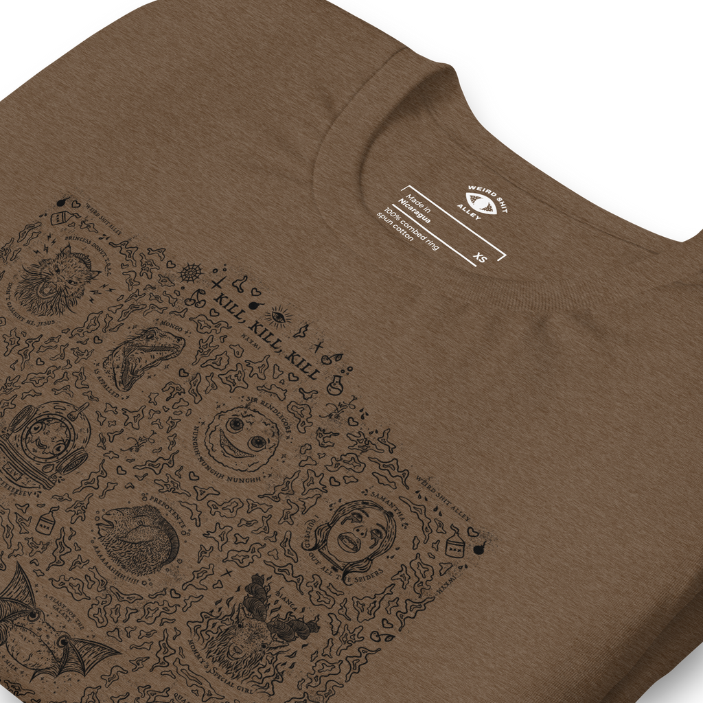 kill kill kill shirt detailed product image