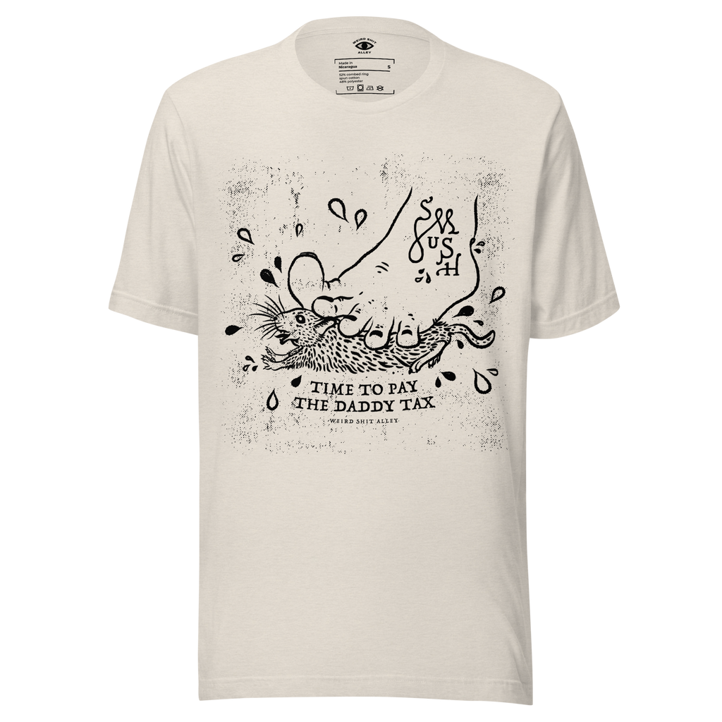 daddy tax shirt product mockup