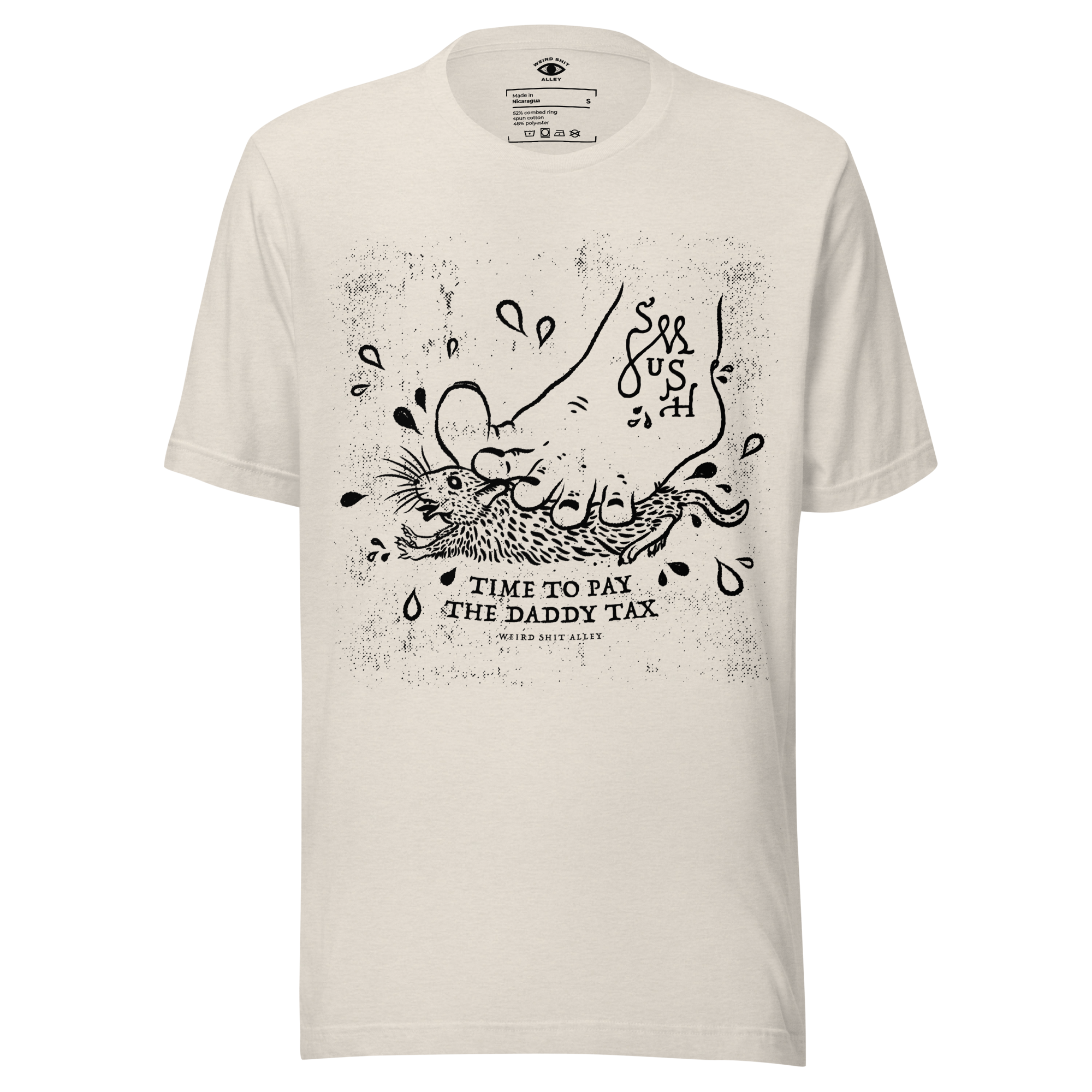 daddy tax shirt product mockup