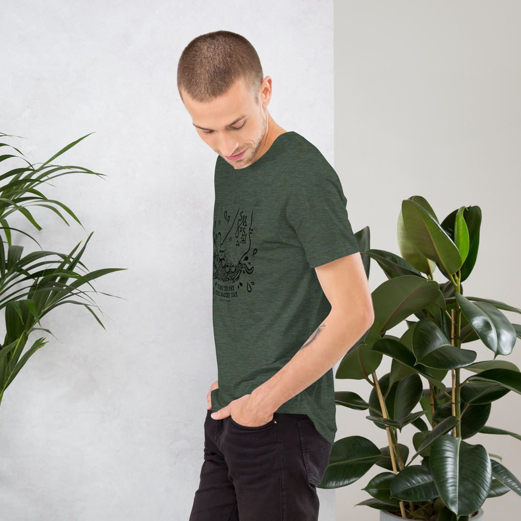 daddy tax shirt product mockup
