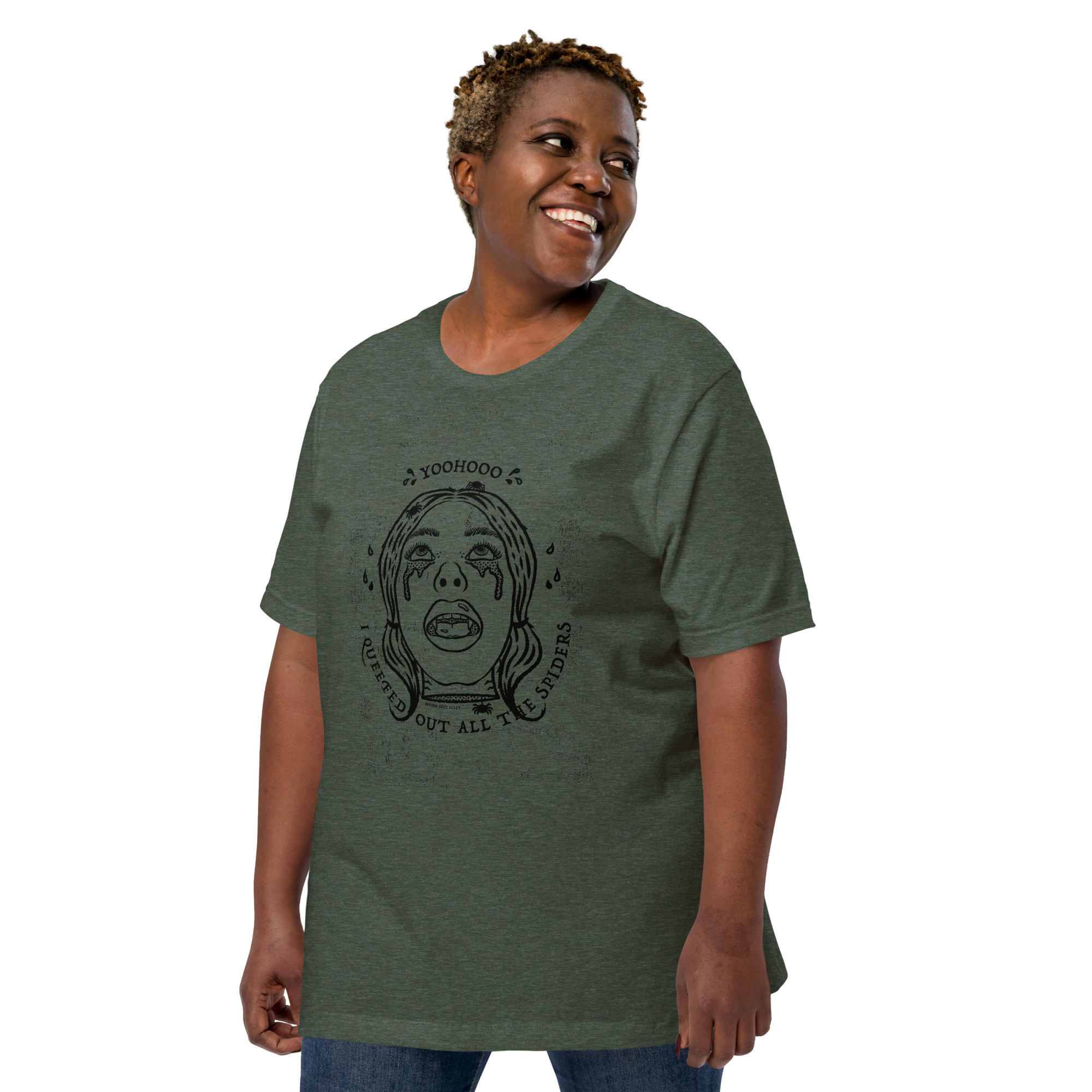 samantha queef shirt product mockup