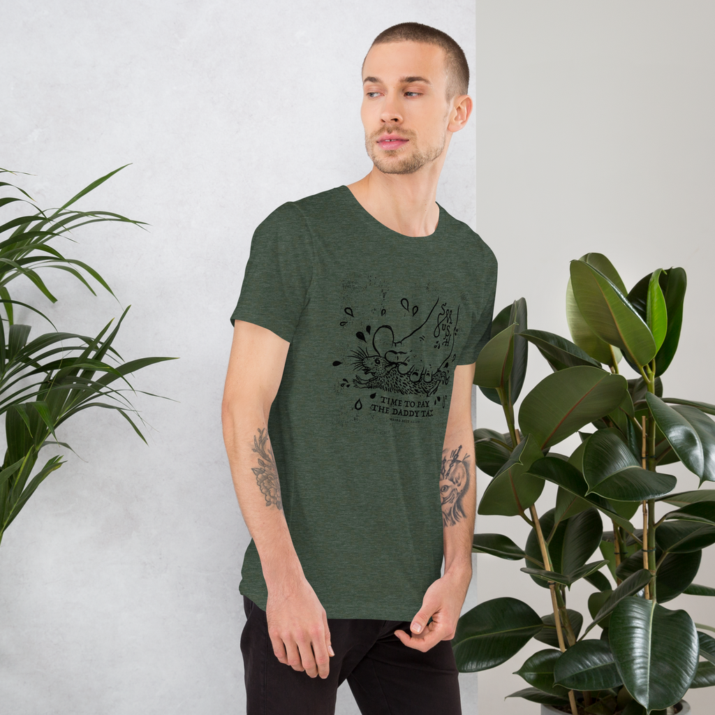 daddy tax shirt product mockup