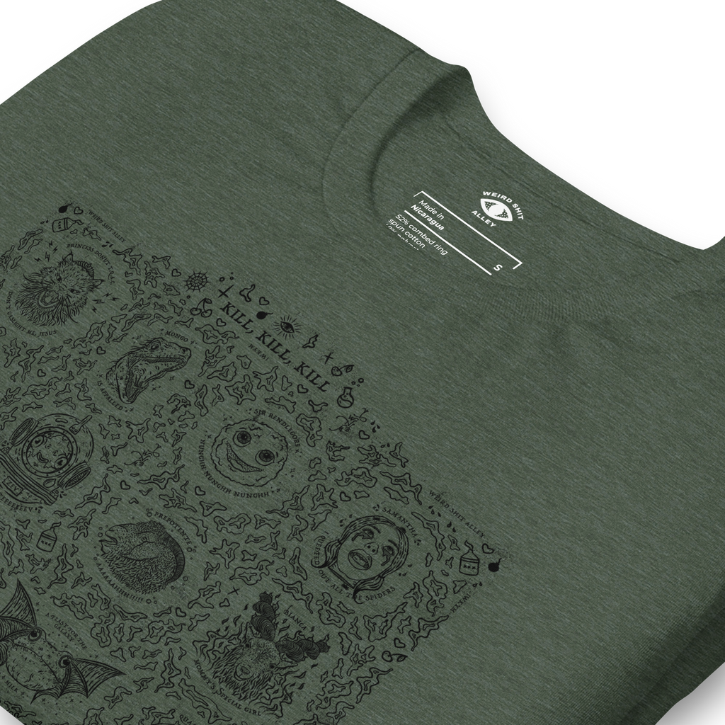 kill kill kill shirt detailed product image