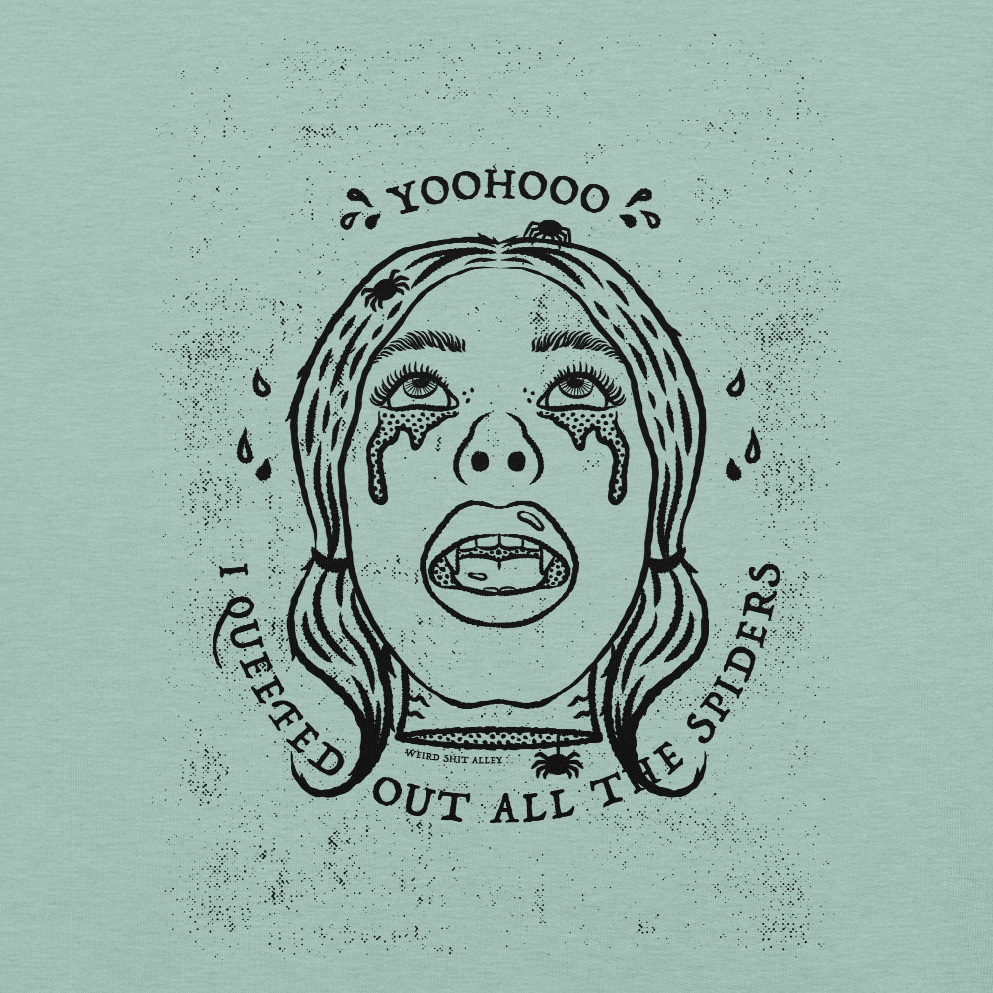 samantha queef shirt product mockup detailed image