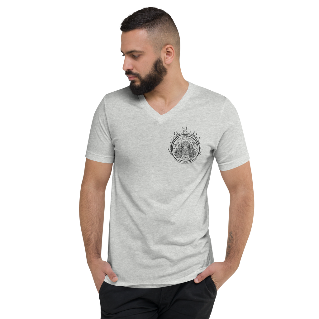 weird shit alley dungeon crawler carl society for the eradication of cocker spaniels TSECS v-neck shirt product image
