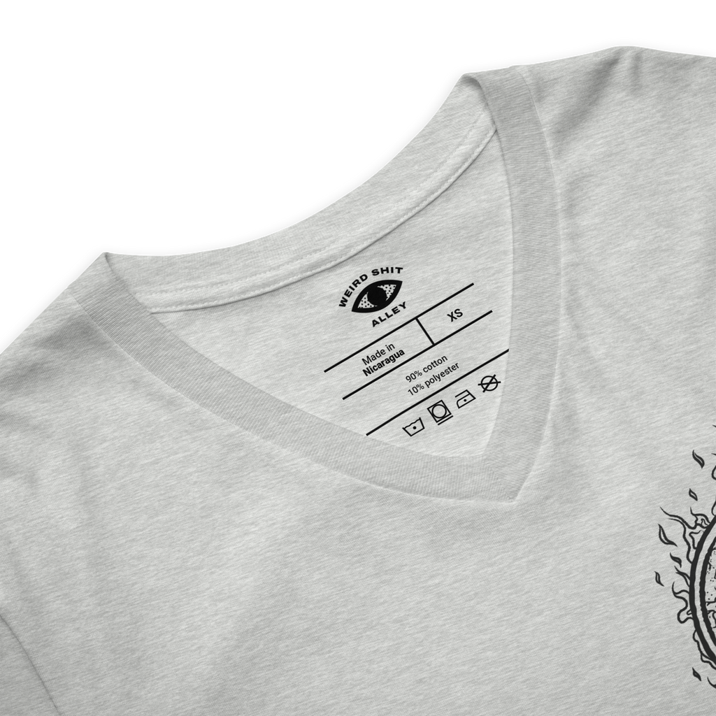 weird shit alley dungeon crawler carl society for the eradication of cocker spaniels TSECS v-neck shirt product image