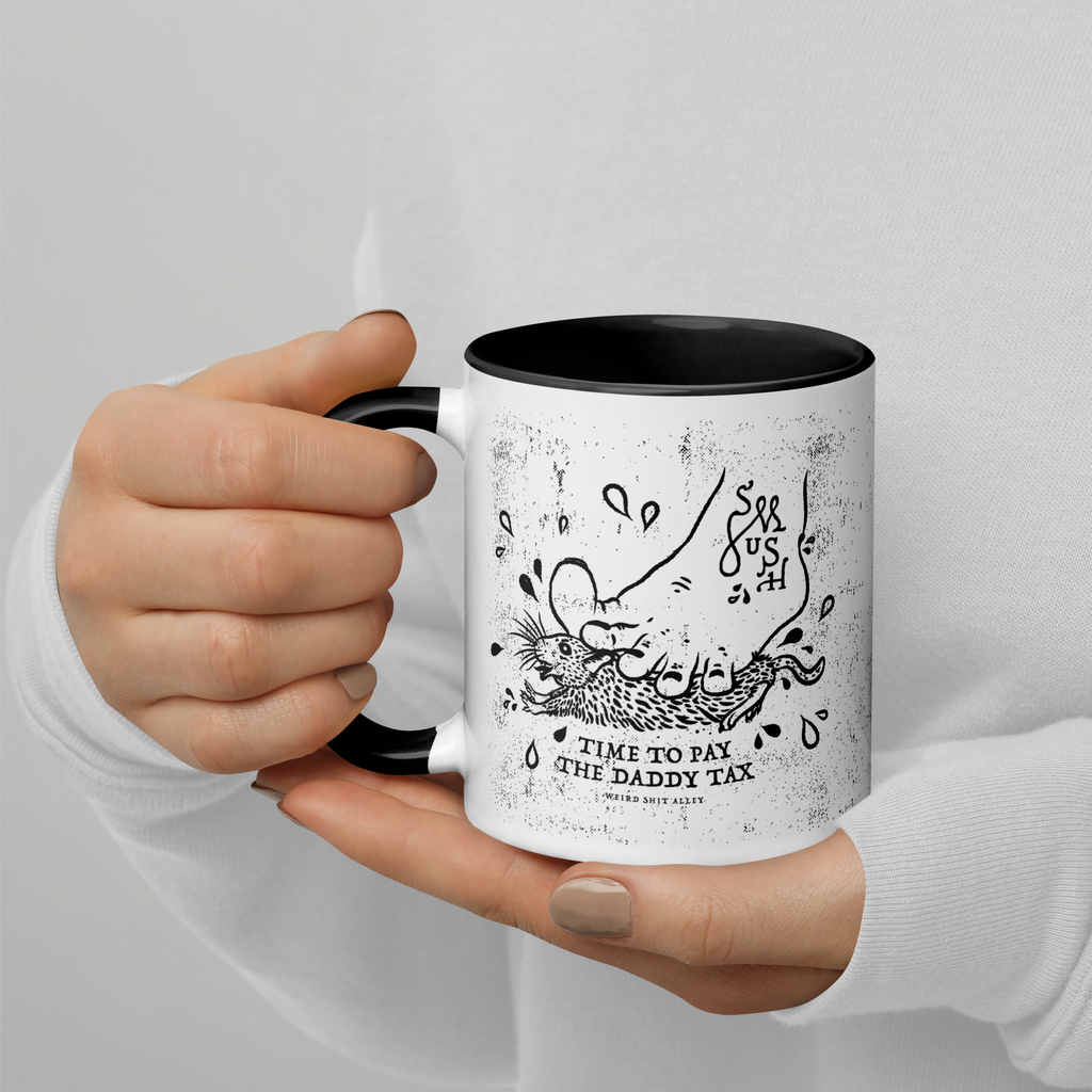 daddy tax mug product mockup