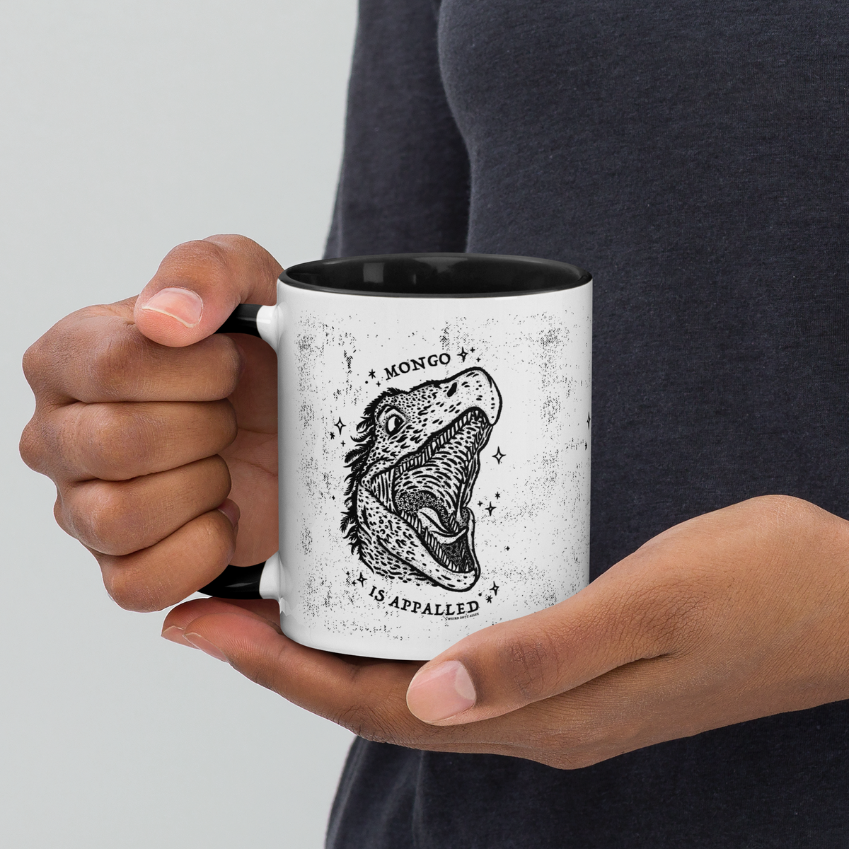 weird shit alley dungeon crawler carl mongo mug product image