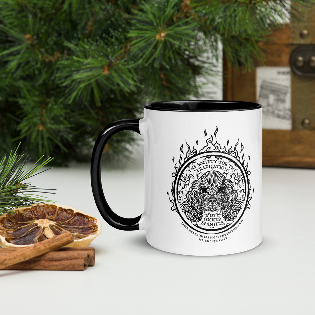 weird shit alley dungeon crawler carl society for the eradication of cocker spaniels TSECS mug product image