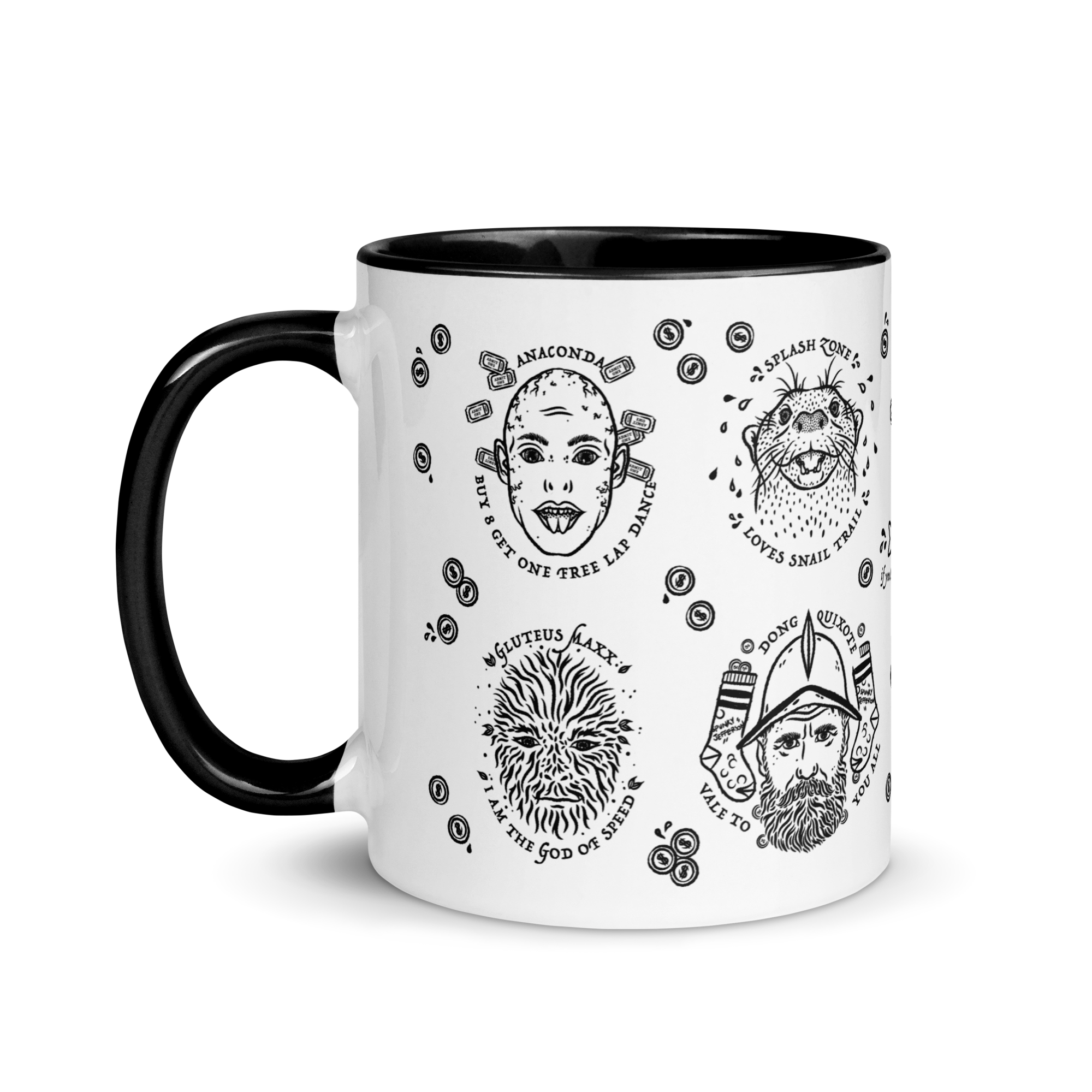 weird shit alley dungeon crawler carl penis parade mug product image