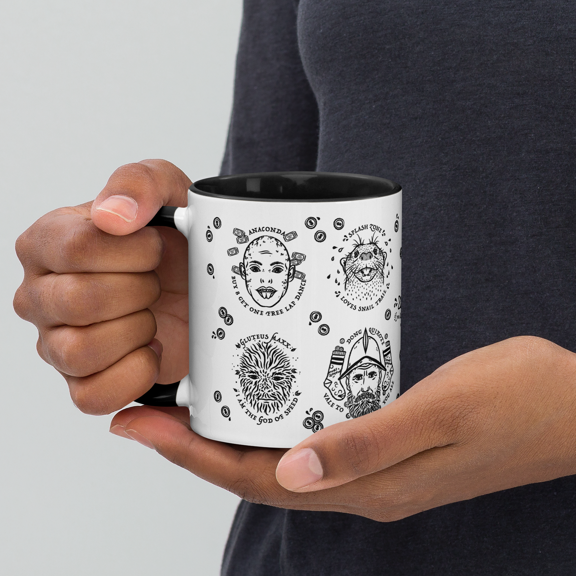 weird shit alley dungeon crawler carl penis parade mug product image