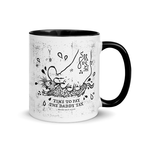 daddy tax mug product mockup