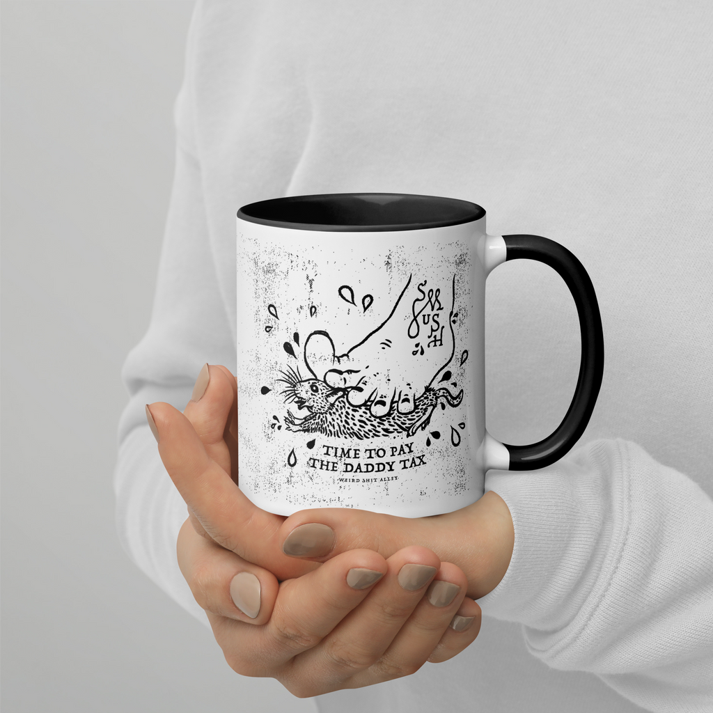 daddy tax mug product mockup