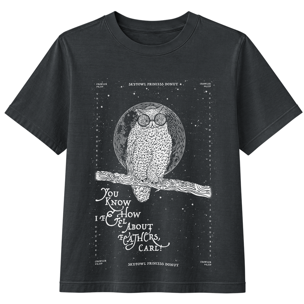 weird shit alley dungeon crawler carl skyfowl donut shirt product image