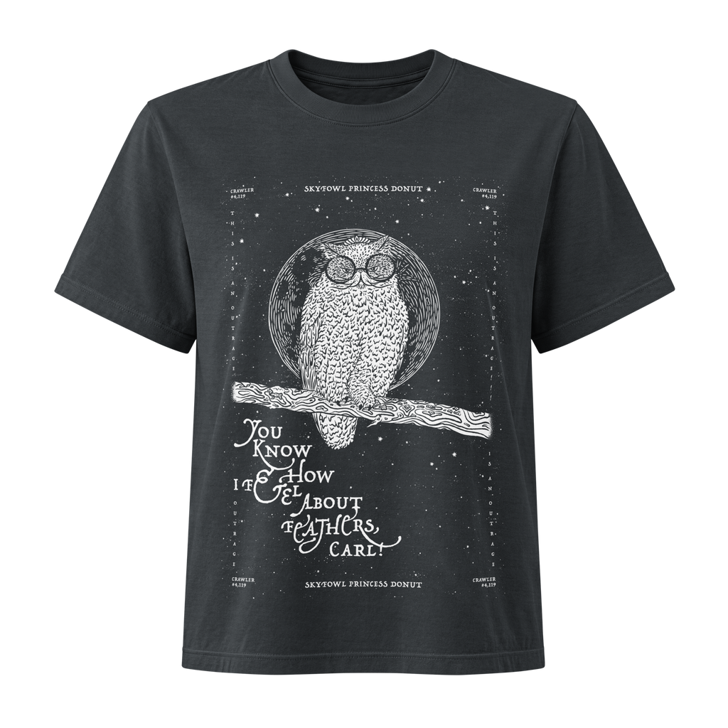 weird shit alley dungeon crawler carl skyfowl donut shirt product image