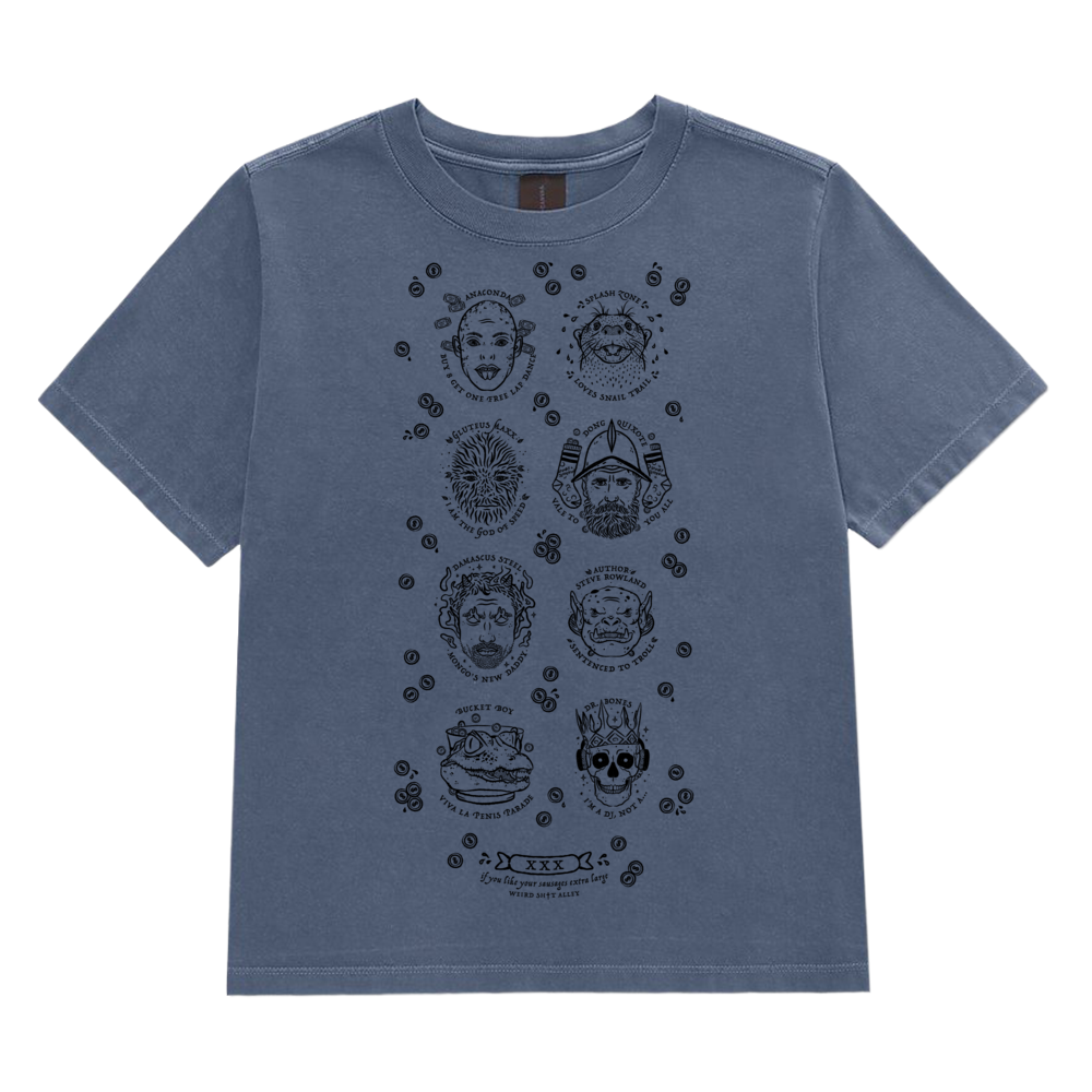 weird shit alley dungeon crawler carl ladies penis parade tee product mockup